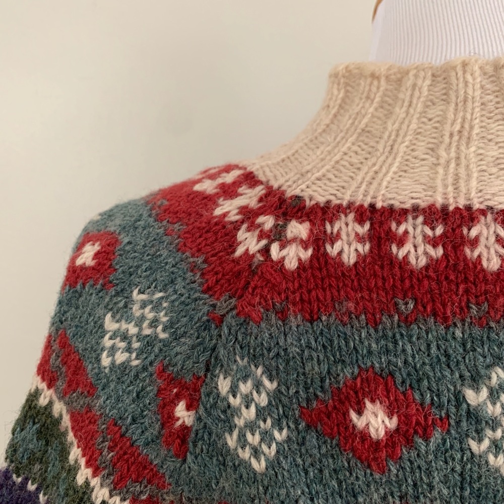 Vintage 1980s Wool Sweater - Picture 4 of 8